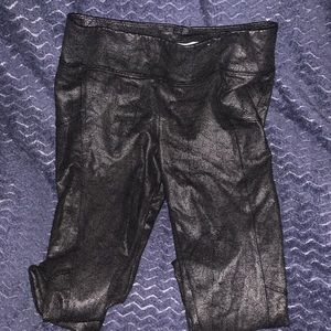 Pleather leggings